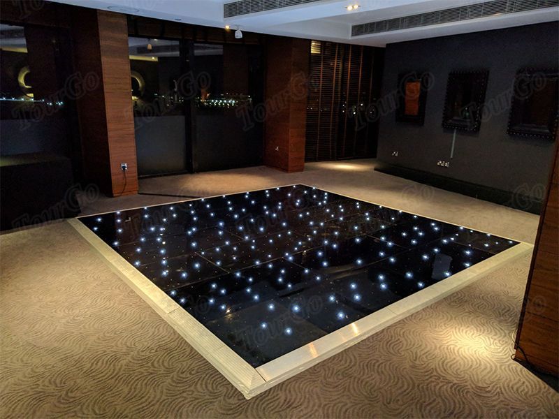 TourGo 8ft x 8ft twinkling led dance floor for wedding