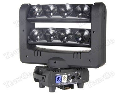 8x10W LED spider beam moving head light