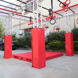 9 landing crash mats