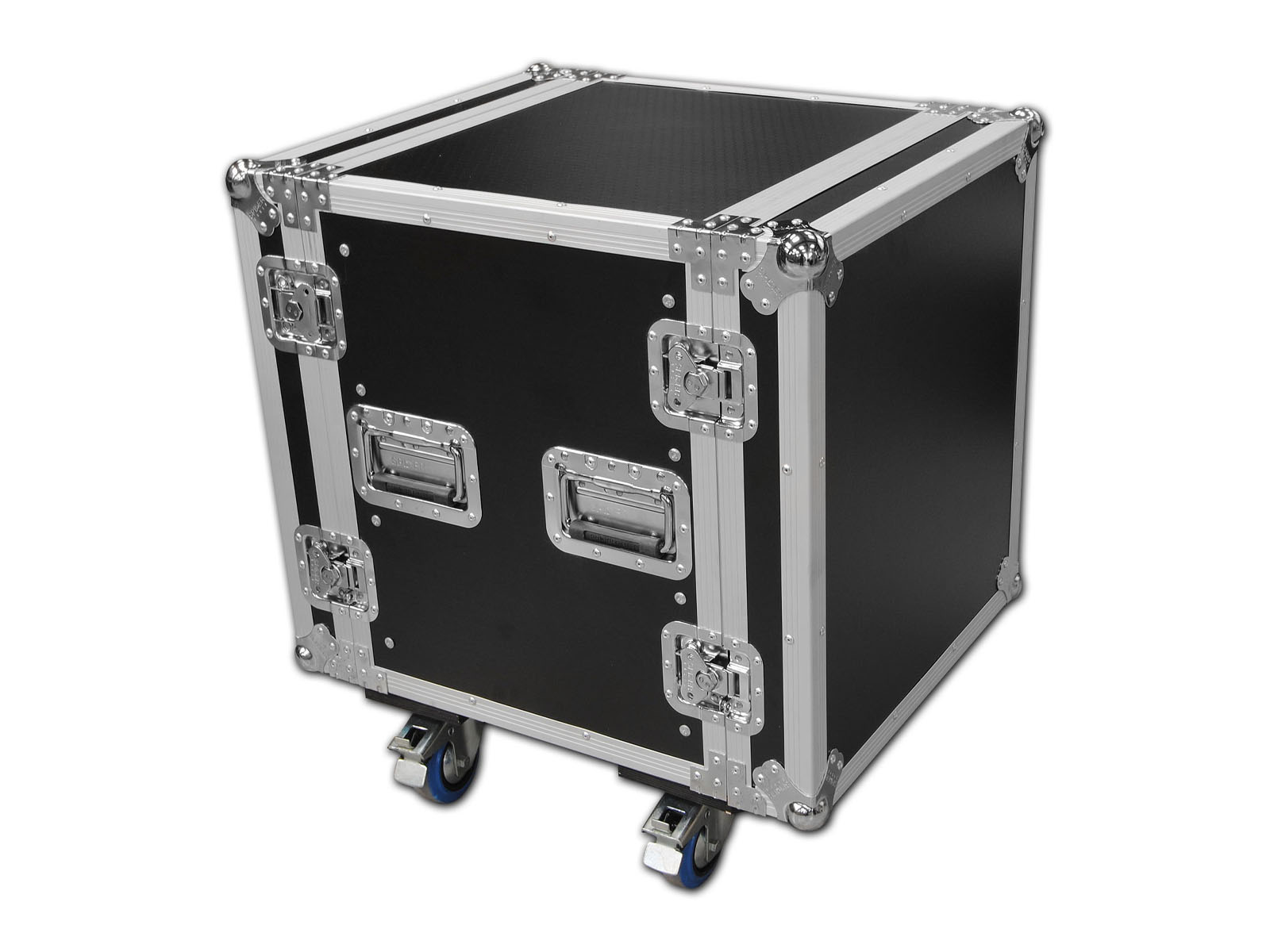 Spider 12u 14u Rackmount Flight Case On Castors