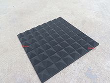 Fireproof Studio Sound Insulation Egg Crate Foam Acoustic Panel For Recording Studio Decorative
