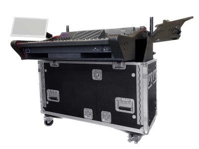 Avid Venue SC48 digital mixer flip console case