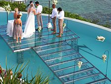 Clear 4 x 4 Stage Platform Lightweight Dj Platform Stage Fit Swimming Pool