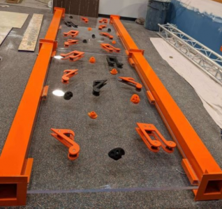 9Climbing Rock Wall