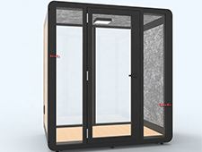 Modern Professional Public Indoor Soundproof Acoustic Phone Recording Booth