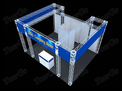 TourGo New Design Aluminum Display Booth Exhibition Truss System