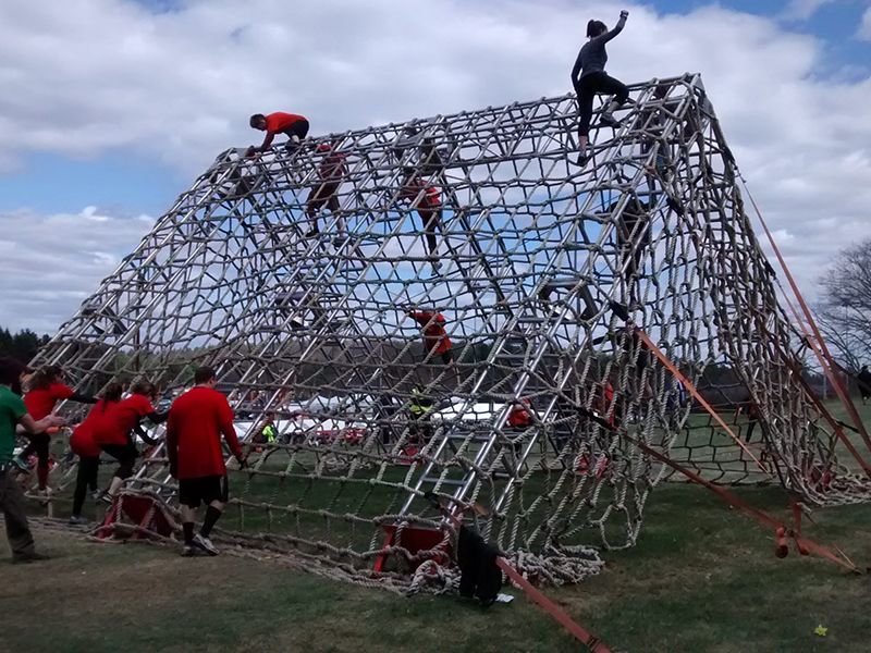 TourGo Spartan Race / Obstacle Course Races / A Frame Cargo Net