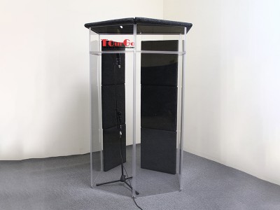 Acrylic Portable Isolation Booths for Vocal – 4ft x4ftx6.5ft