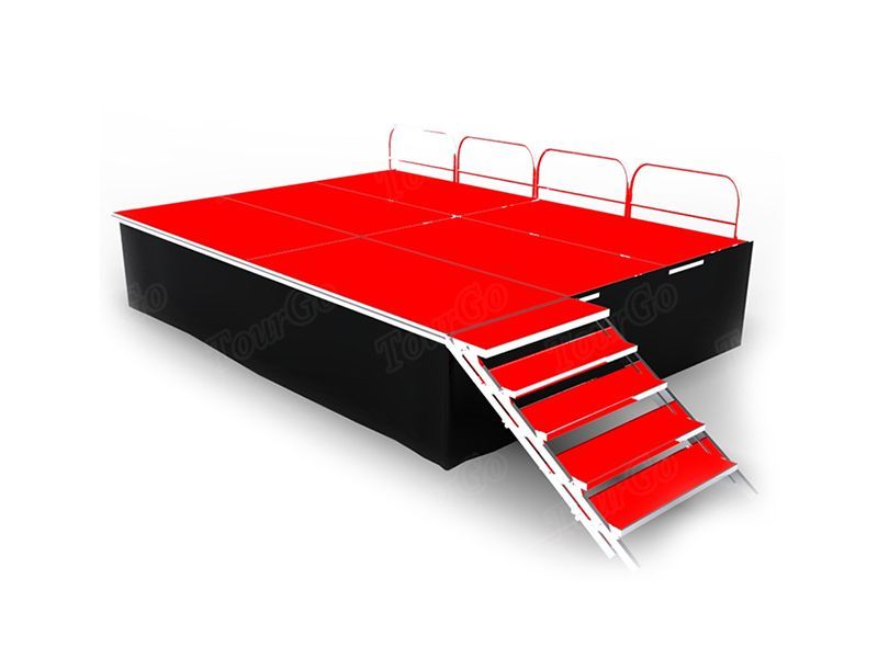 New Design Aluminum Alloy Stage System with Mobile Adjustable Stage Legs Used Larger Music & Concert Stage
