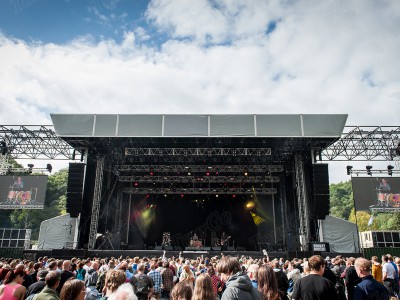 Outdoor Portable Aluminum Stage System with Stage Truss Used Temporary Stage Rental