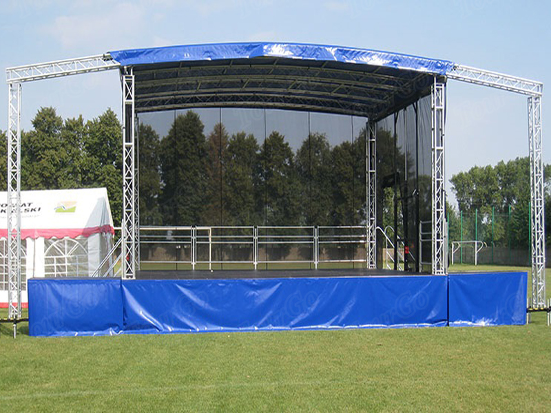 TourGo Performance Aluminum Stage with Adjustable Stage Platform on Sale