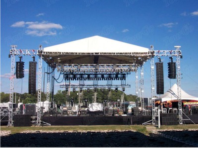 Sport Portable Movable Aluminum Stage Truss System Used Outdoor Performance – TourGo