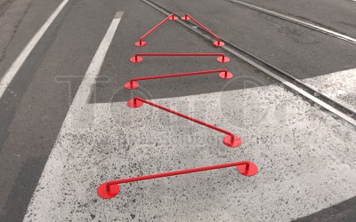 BALANCE RAIL-Ninja Ground Obstacles