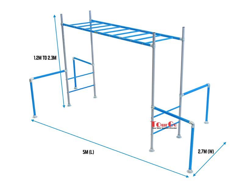 Base Frame Monkey Bars (1)