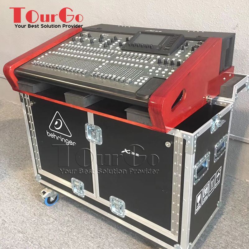 TourGo Custom Made DJ Mixer Flight Road Case for Behringer X32