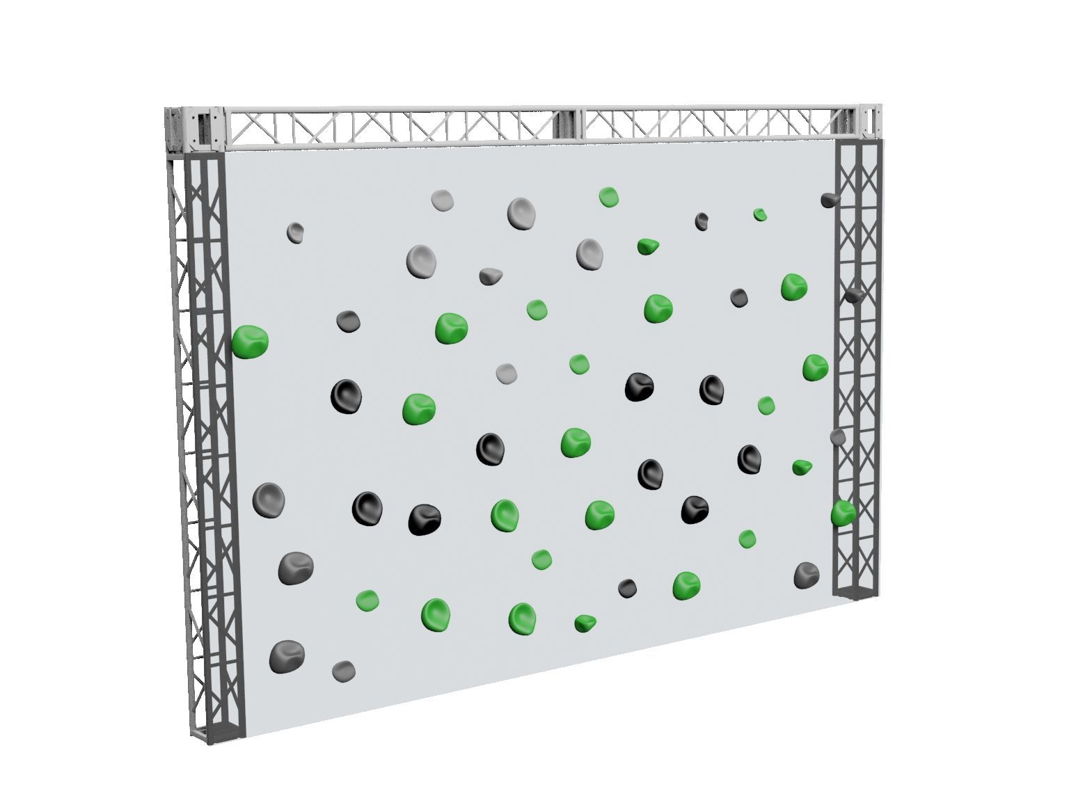 Acrylic Climbing Wall – Ninja Obstacle Elements