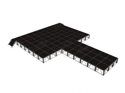 TourGo Catwalk Mobile Aluminum Stage Platform Used Event Stage Rental