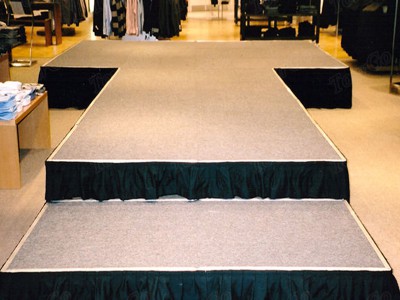 Indoor Catwalk Stage System Movable Deck Platforms Used Mobile Stage for Sale