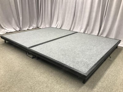 Church Stage Design Grey Stage Platform with Adjustable Height Leg for Sale