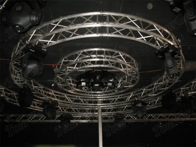 TourGo Aluminum Stage Circular Lighting Truss for sale