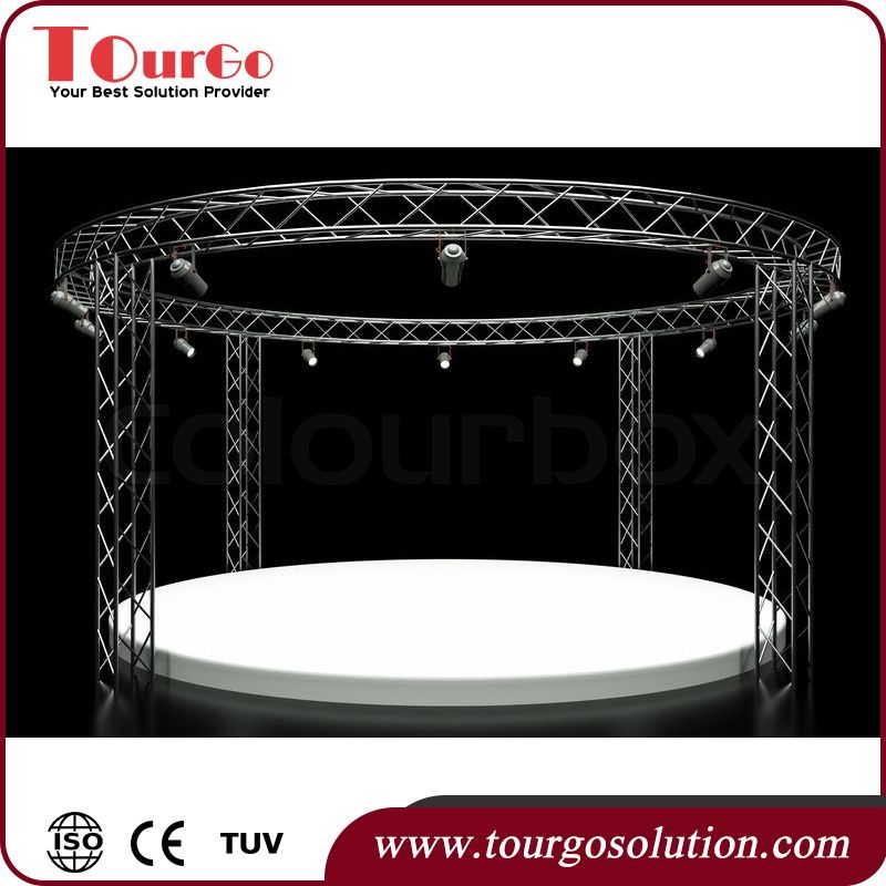 circle lighting truss