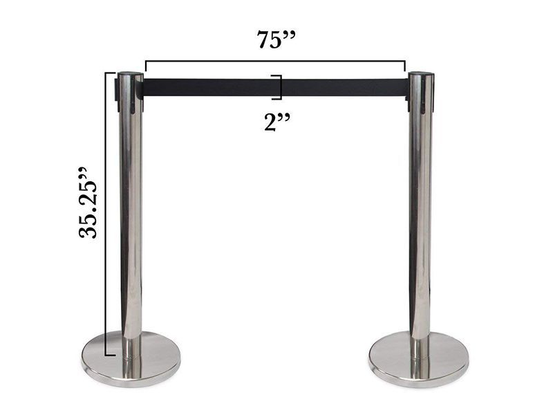 Control Stanchions Retractable-7