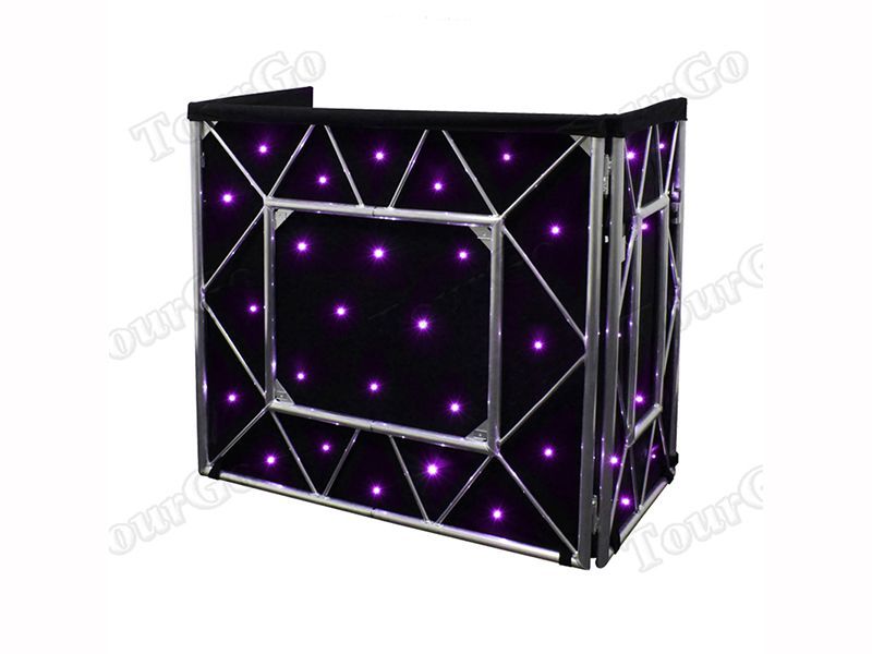 Truss Booth Quad LED Starcloth System