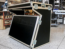 TourGo Foldable DJ Table Flight Case Desk Rack Case