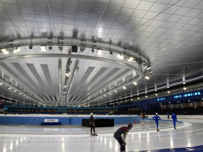 TourGo Aluminum Truss Steel Structure Curved Roof Sports Hall Truss