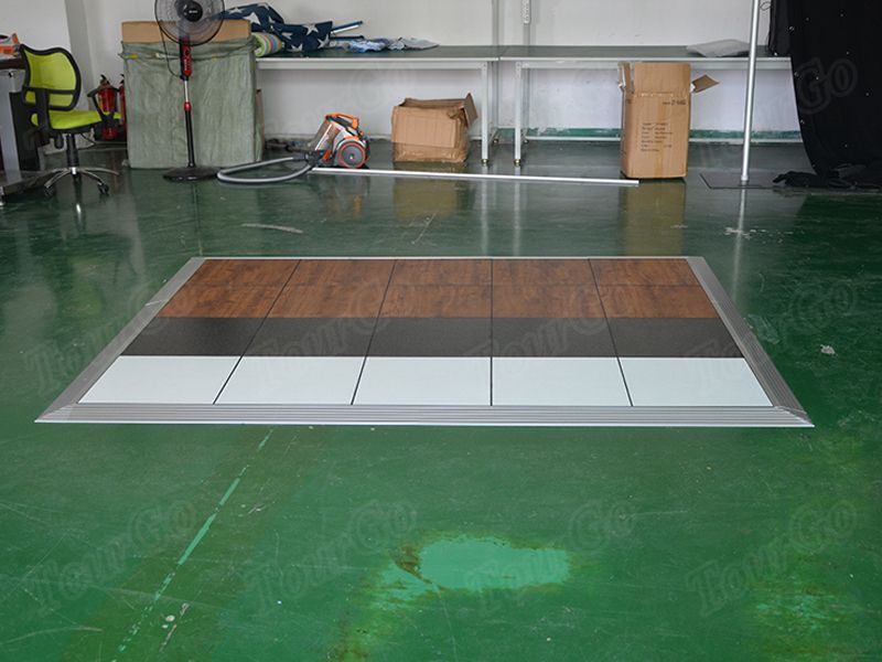 Tourgo outdoor interlocking ballet plastic dance floor rental