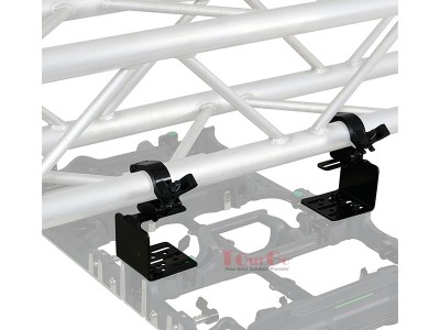 Direct LED Video Panel to 2 Truss Pipe Mounting Bracket with Included Clamp Black (11)