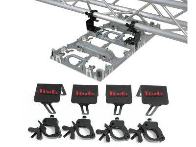 TourGo Direct LED Video Panel to 2″ Truss Pipe Mounting Bracket with Included Clamp
