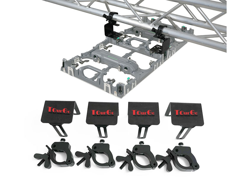 TourGo Direct LED Video Panel to 2″ Truss Pipe Mounting Bracket with Included Clamp