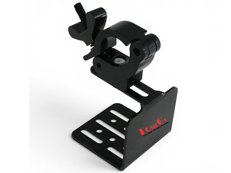 Direct LED Video Panel to 2 Truss Pipe Mounting Bracket with Included Clamp Black  (4)