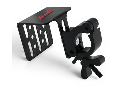 Direct LED Video Panel to 2 Truss Pipe Mounting Bracket with Included Clamp Black (6)
