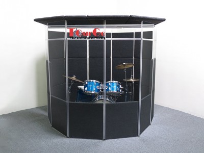 Drum Isolation Booth -7ft x6.5ftx6.5ft