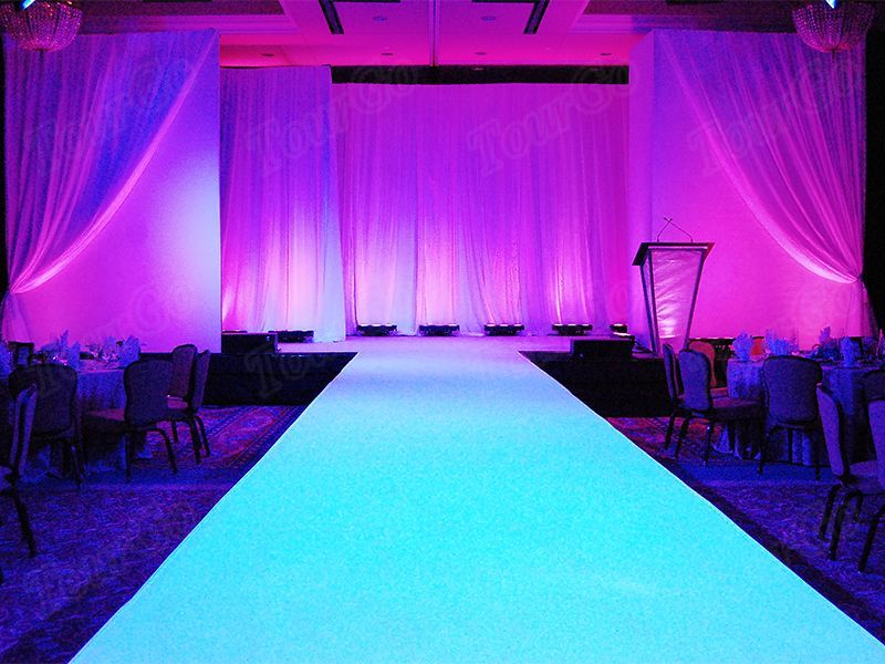 TourGo Portable Catwalk Runway Stage with Aluminum Stage Platform for Fashion Show