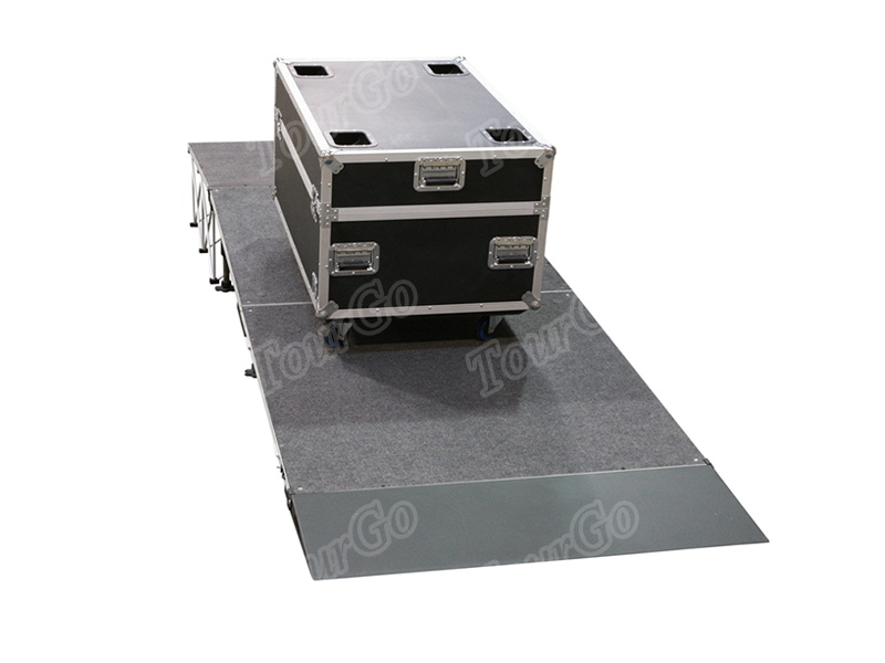 Equipment Ramp w/Landing for 16″ High Stages - TourGo Event Solution Co ...