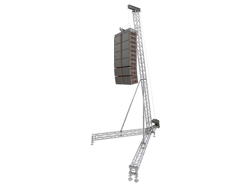 TourGo Upright Portable Audio Line Array Truss jbl Speakers Truss Hanging Mini Line Array Tower