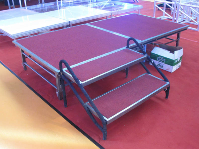 1.83x 2.44m All In one Folding Stage - TourGo Event Solution Co., Ltd