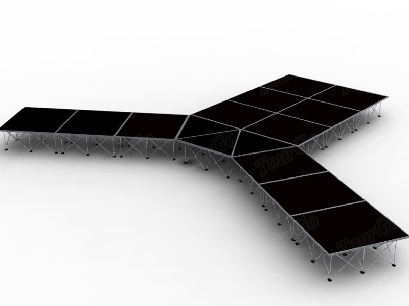 Fashion Show Catwalk Portable Stage on Sale / Wedding Stage for Sale / Mobile Modular Stage System