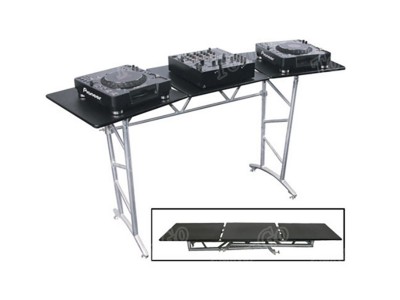 TourGo Folding Truss Style DJ Booth Table