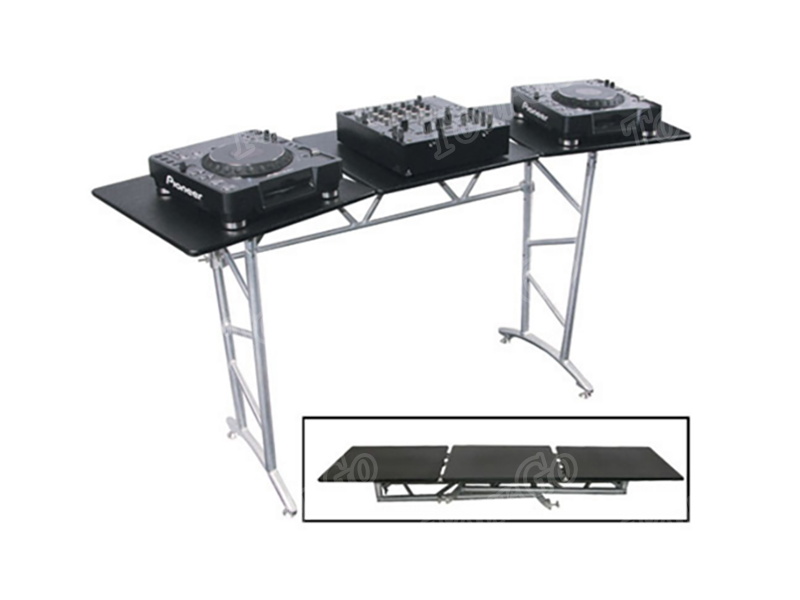 TourGo Folding Truss Style DJ Booth Table