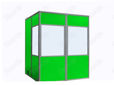 Green-two-person-interpreter-booths