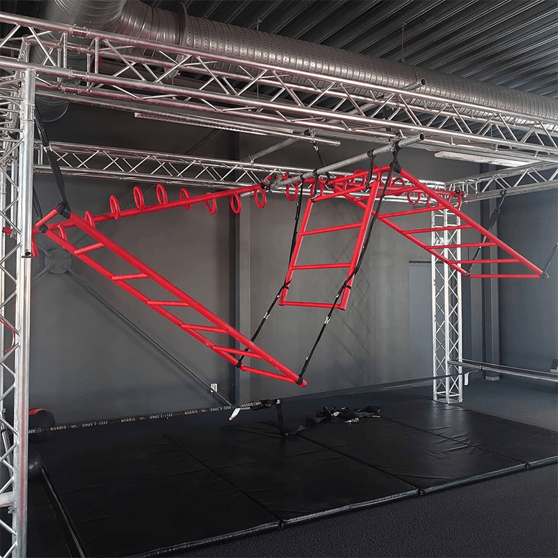 Custom Commercial Indoor Adult Fitness Training Equipment American Ninja Warrior Obstacles Course