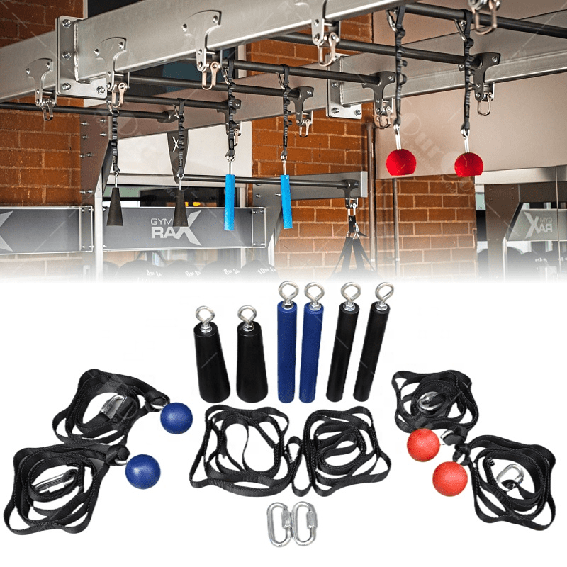 TG New Design Multitudinous Ninja Warrior Gym Training Equipment Cannonball nunchuck cone cylinder ninja grips for Sale