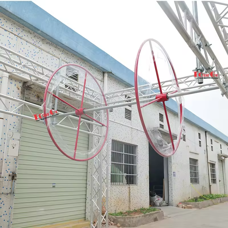 2024 UIPM Parkour Ninja Warrior Training Equipment Aluminum Big Wheel Outdoor Modern Pentathlon Obstacle Course for Events