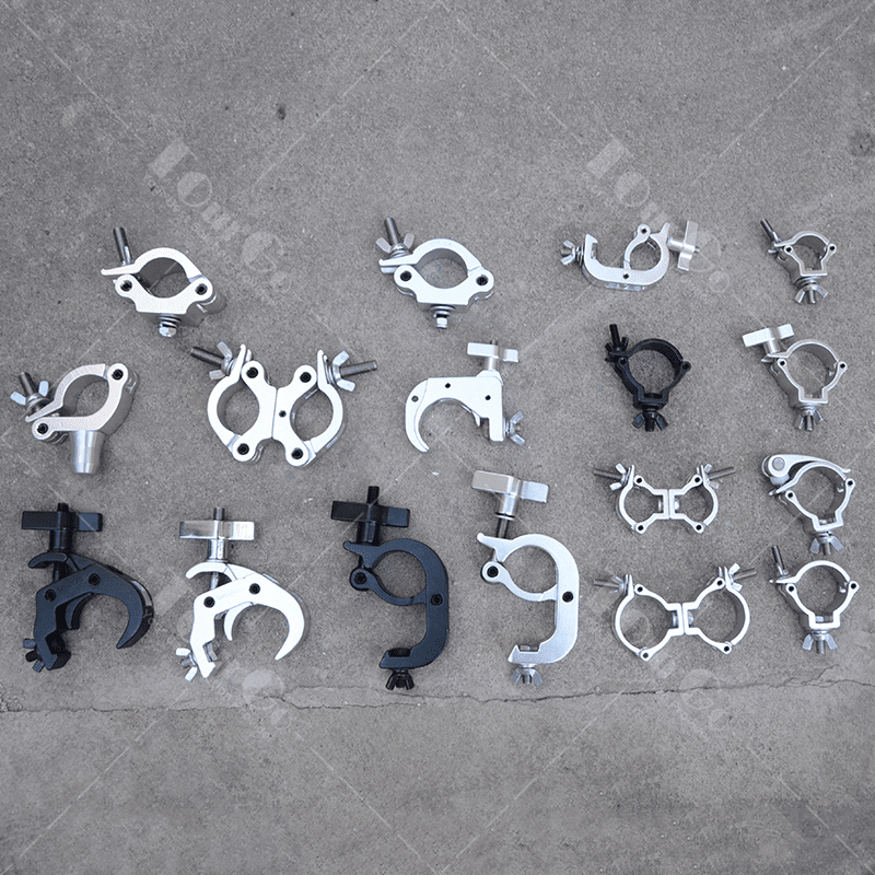 aluminum spigot bolt truss clamp pipe fittings scaffold telescopic quick release coupler pipe pole tube clamp