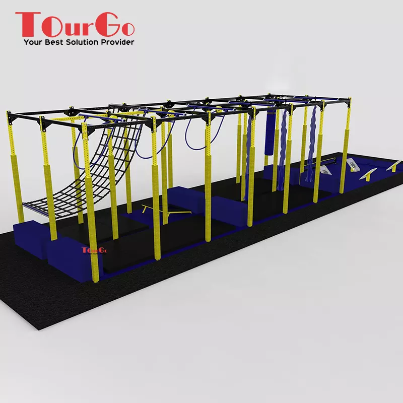 TourGo Adult Ninja Warrior Obstacles Gym