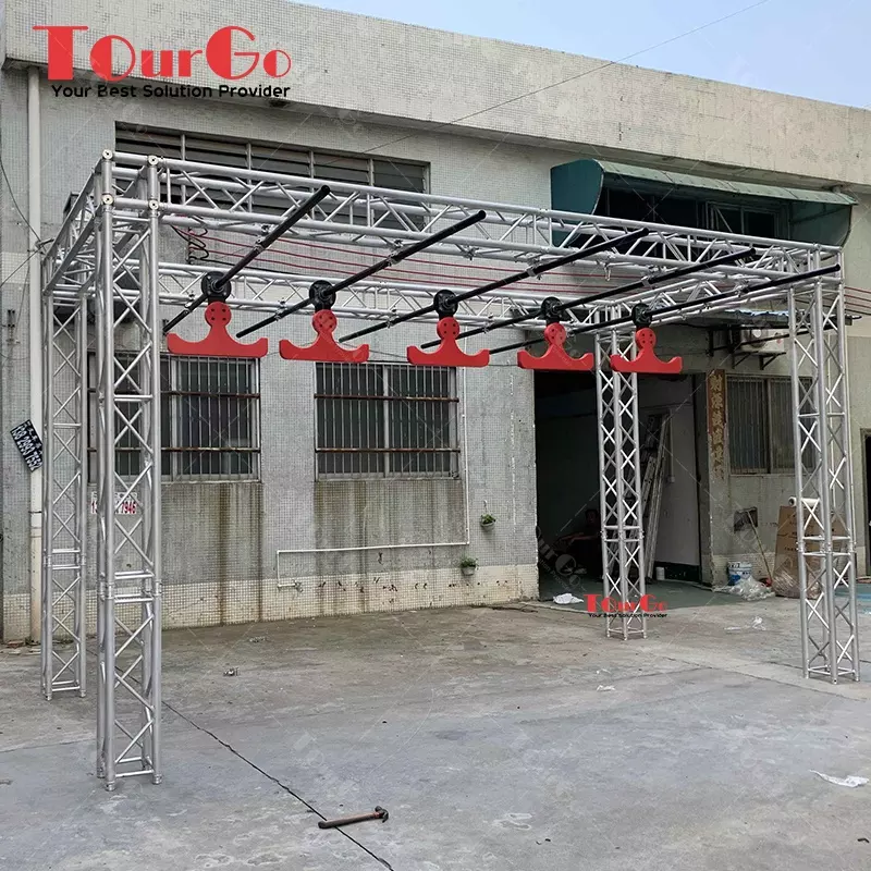 TourGo Ninja Warrior Fitness Equipment For Theme Park